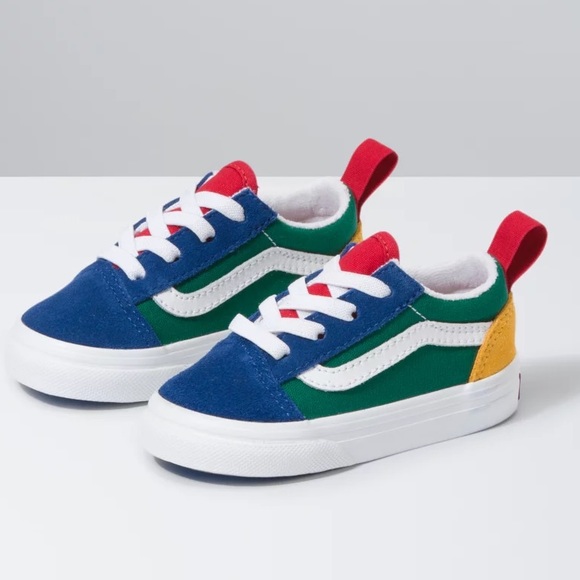 SOLD! 💚Vans Toddler Yacht Club Old Skool Elastic - Picture 2 of 15